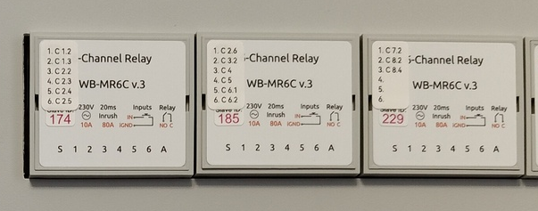 Распределение света по реле Wirenboard - «Умный Дом и решения»